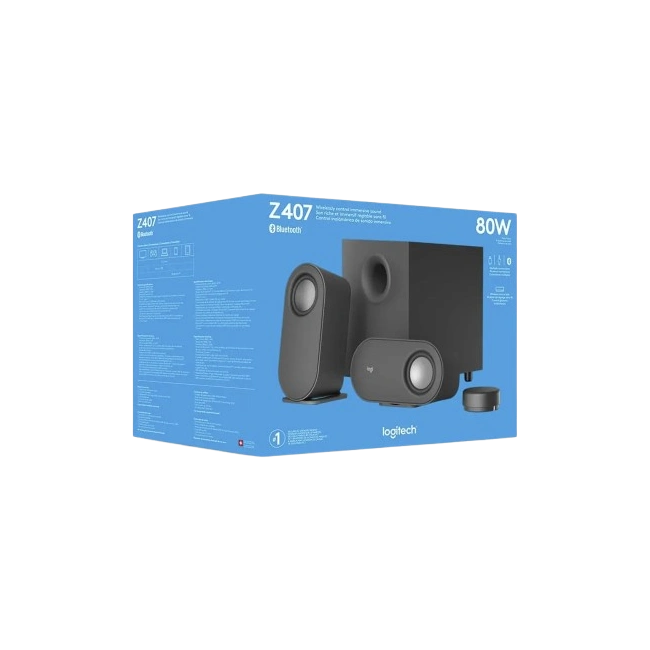 BOCINAS LOGITECH Z407 PARA PC INALAMBRICO BLUETOOTH USB