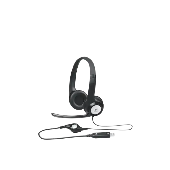AUDIFONOS CON MICROFONO LOGITECH USB H390 NEGRO-5