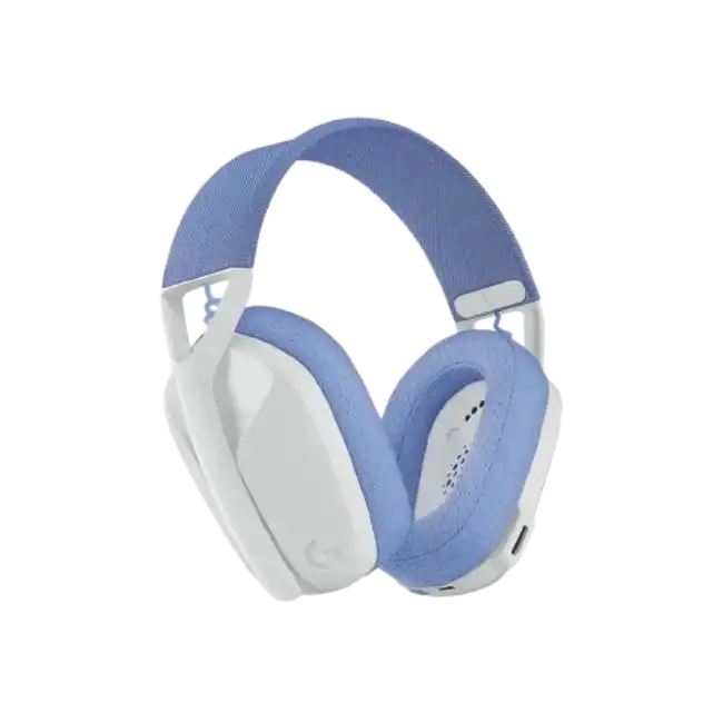 Audifonos Gaming Logitech G435 Inalambrico LightSpeed 10mts Color Blanco