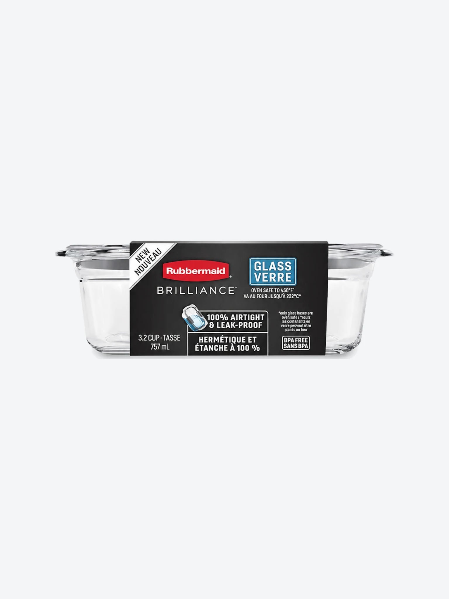 Rubbermaid Hermtico Brilliance 3.2 Tazas