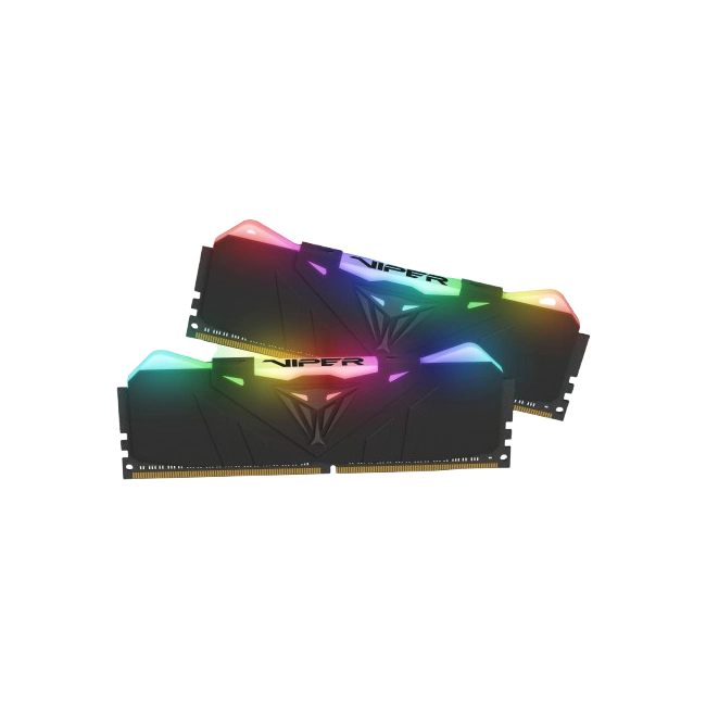 Memoria RAM Patriot CL20 Viper Steel Para PC 16GB DDR4 3600MHz RGB HS Single Color Negro-2