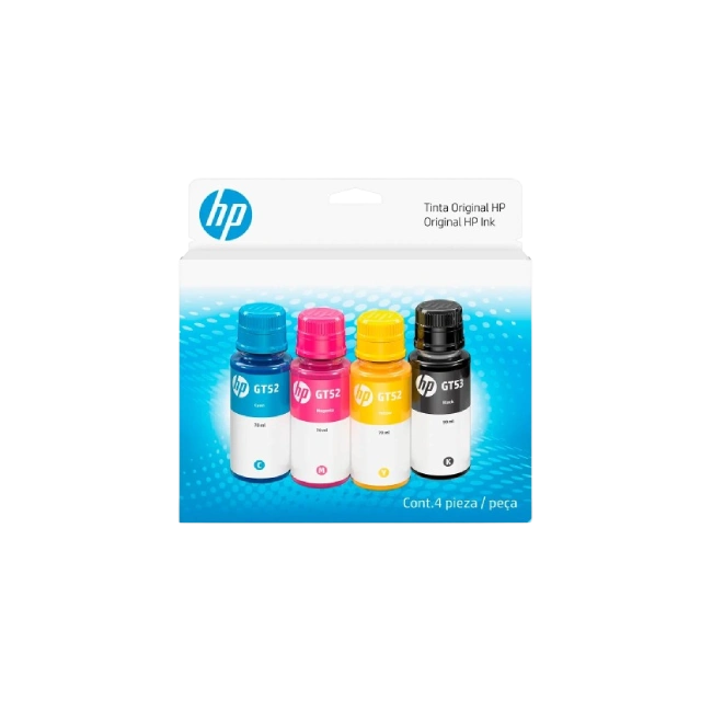 HP GT53/GT52 Ink Bottle 4-Pack-1
