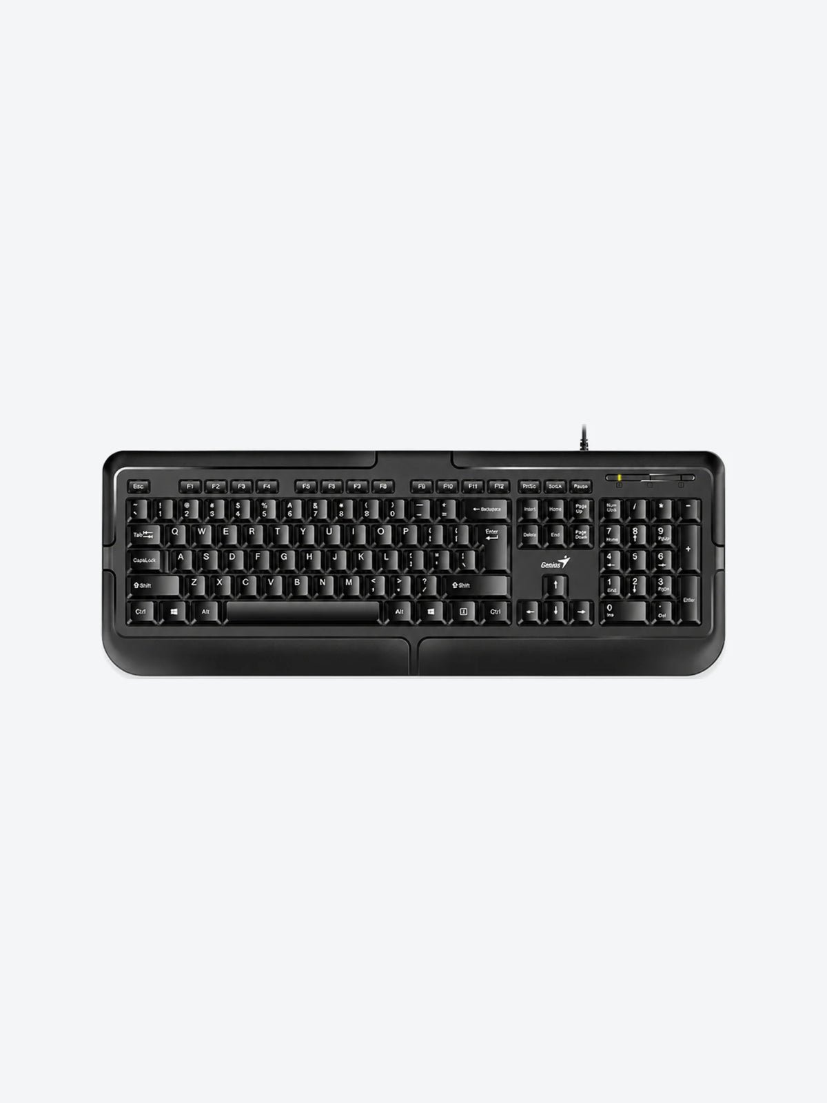 TECLADO GENIUS KB-118 II MEMBRANA ALÁMBRICO USB ESPAÑOL 31310051401-1