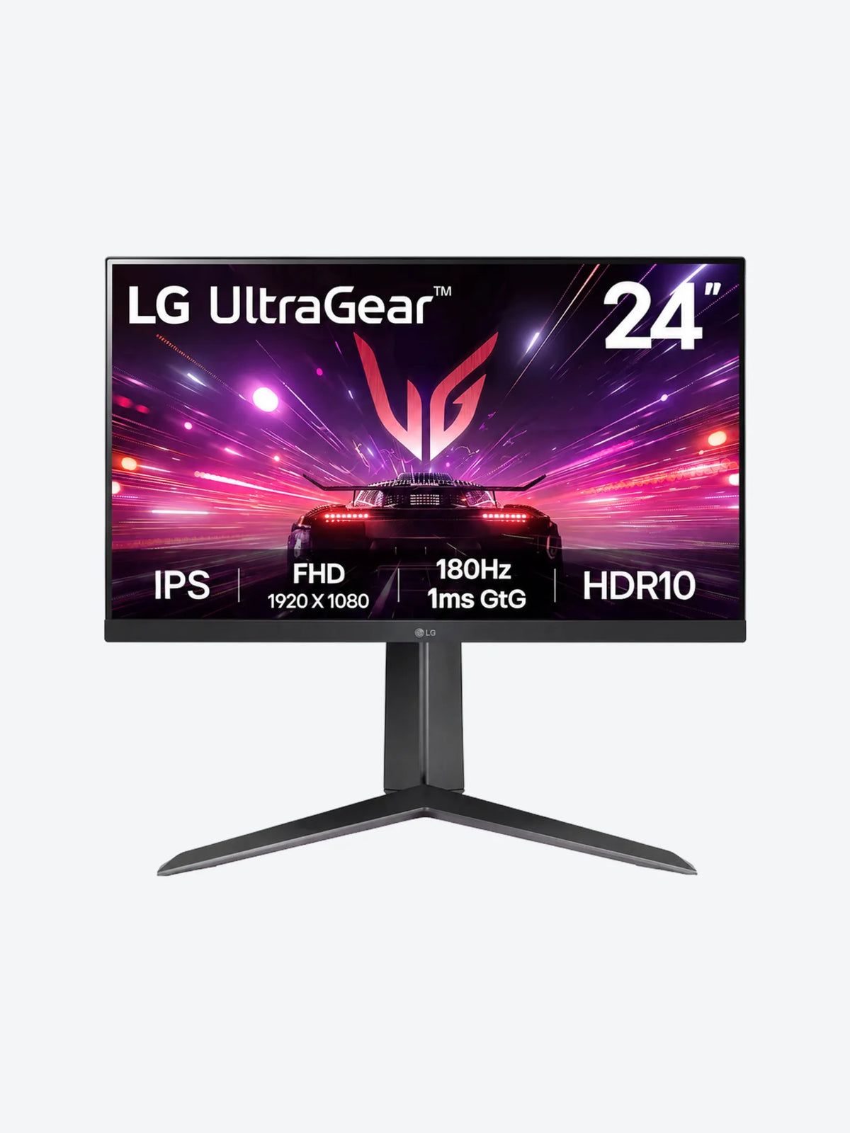MONITOR 24'' GAMING LG ULTRAGEAR FHD 1920 x1080 180Hz 1MS HDR10 NEGRO 24GS65F-B-1