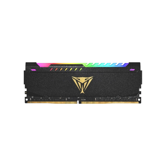 Memoria RAM Patriot PC 16GB 9DE00251-PVSR416G320C8  V4S DDR4 3200 MHZ CL16 1.35 V Viper Steel RGB Disipador Aluminio. XMP 2.0 DIMM 288 Pines Color Negro-1