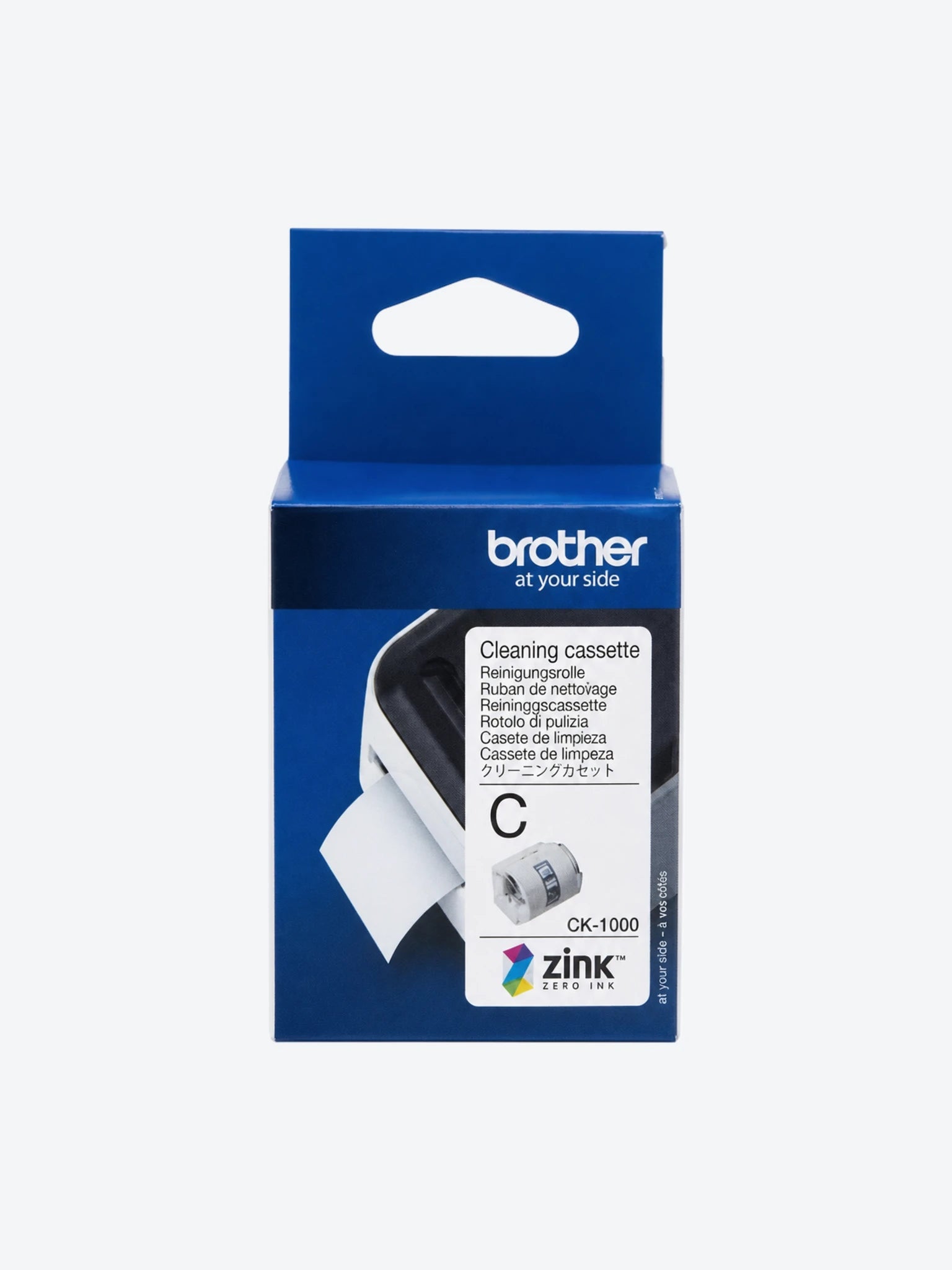 Cartucho de limpieza (2"-1.97" 50mm) 2mts para impresora etiquetas Brother VC500W