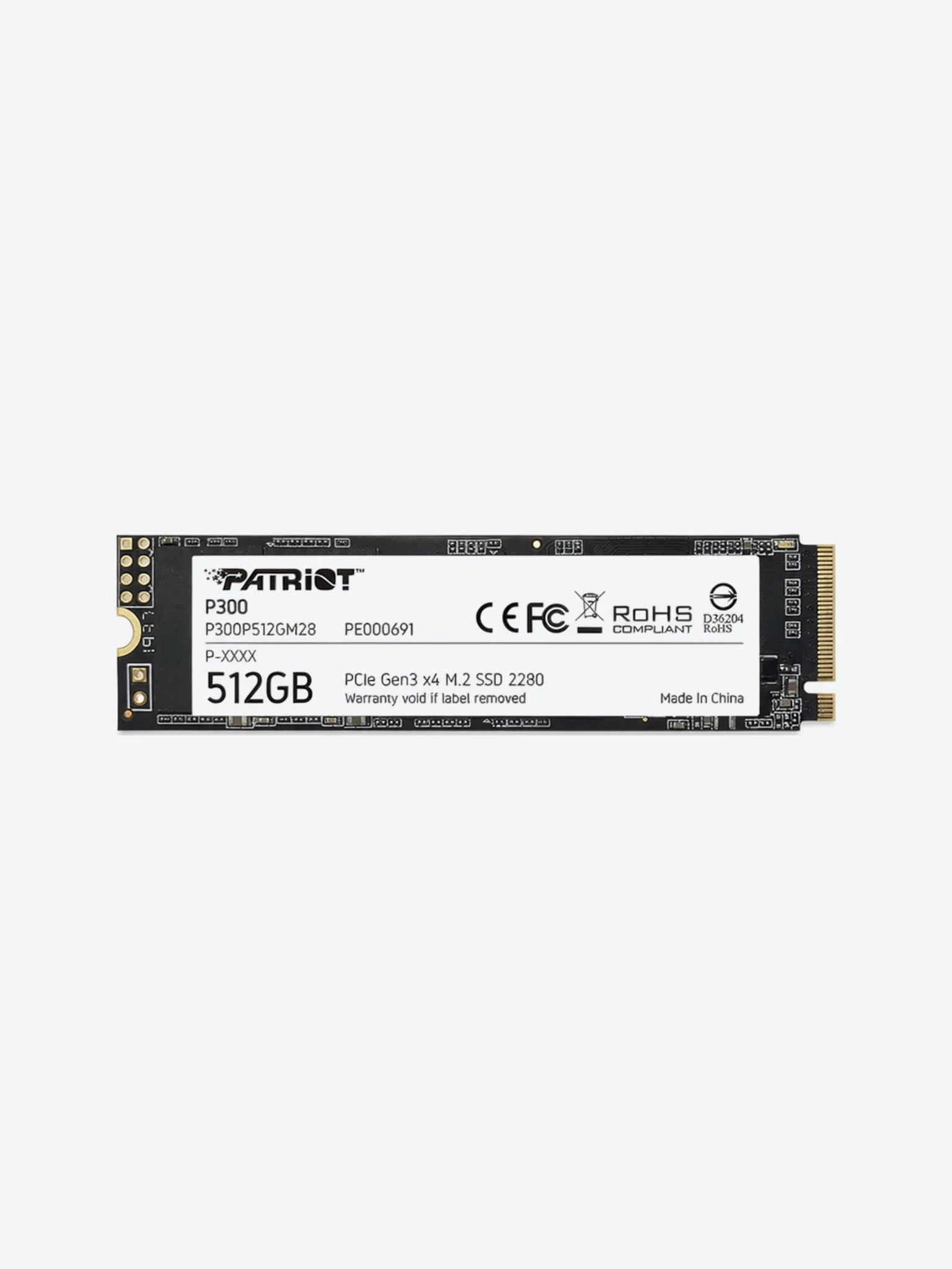 PATRIOT SSD P300 512GB M.2 PCI-E