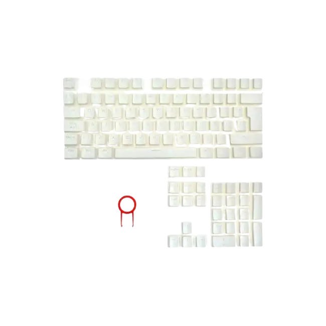 Teclas Gaming Redragon Scarab A130W Color Blanco