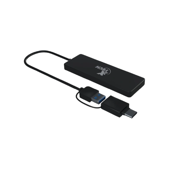 Xtech - Hub - 4 puertos - USB 3.0 XTC-390-4