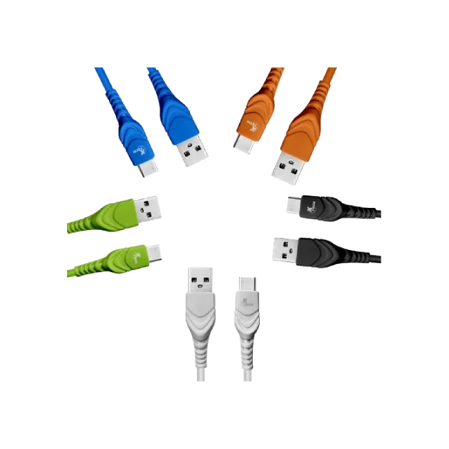 Xtech - USB cable - 4 pin USB Type A - USB Type-C - 1.2 m - Bag of 10 un XTG-238-5