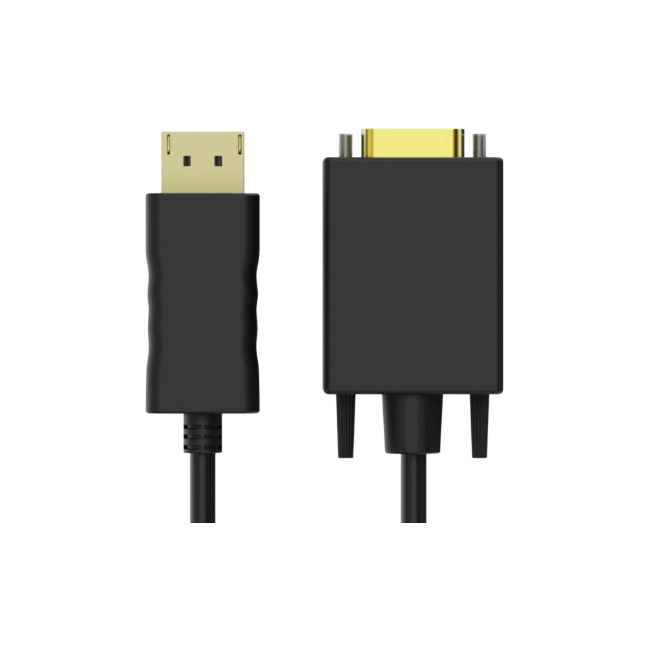 Xtech - DisplayPort / VGA Cable - Black - XTC-377
