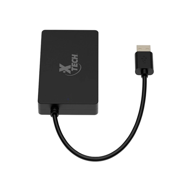 Xtech - Hub - 4 puertos - USB 3.0 XTC-391-4