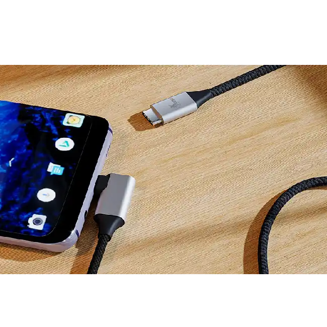 Xtech - USB cable - USB Type C - 3 m - Black - (m) to (m) right-angle XTC-531