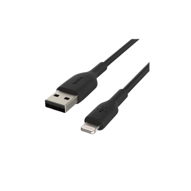 Belkin BoostCharge - Cable Lightning - Lightning macho a USB macho - 2 m - negro-1