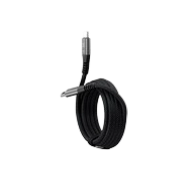 Klip Xtreme - USB cable - 24 pin USB-C - 3 m - Black - 100W 10Gbps Braided Fst Charg-1