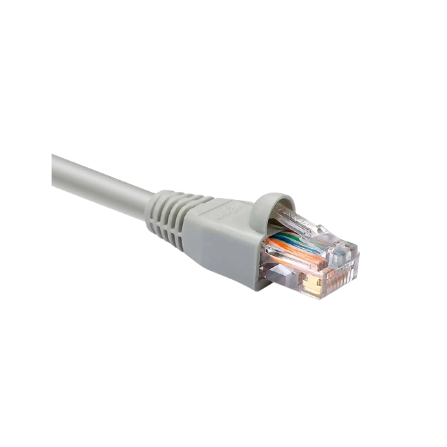 Nexxt - Cable de interconexión - RJ-45 (M) a RJ-45 (M) - 2.1 m - UTP - CAT 5e - moldeado, trenzado - gris-5