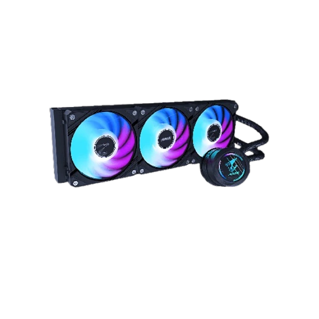 AORUS - Processor cooler - Socket AM5 / Socket AM4 / LGA1150 Socket / LGA1151 Socket / LGA1155 Socket / LGA1156 Socket / LGA115x Socket / LGA1200 Socket / LGA1700 Socket - Aluminum and copper - GP-AORUS WATERFORCE II 360 G30-2