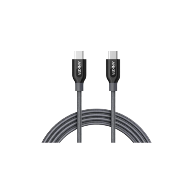 "Cable USB-C a USB-C de 60 W (1,8 m) de Anker"