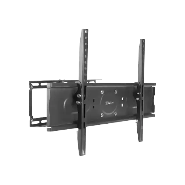 Klip Xtreme KPM-885 - Kit de montaje (placa de contacto, abrazadera de interfaz, brazo articulado doble) para LCD / panel de plasma - acero con pintura electrolítica - negro - tamaño de pantalla: 26"-55" - interfaz de montaje: hasta 600 x 400 mm