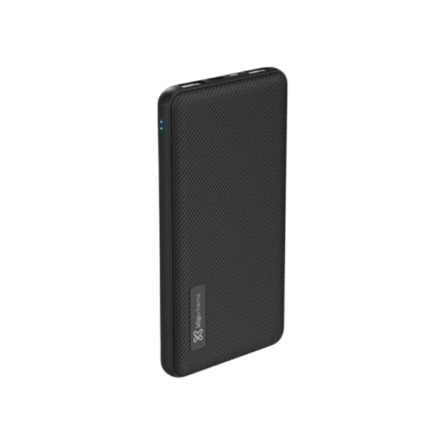 Klip Xtreme - Power bank - 24 pin USB-C / 5 pin Micro-USB Type B - 24 pin USB-C / 2 x 4 pin USB Type A - Lithium polymer - Para Smartphones - 10.000 mAh-4