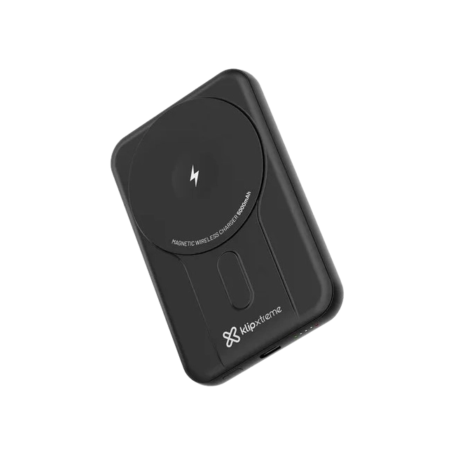 Klip Xtreme - Power bank - 24 pin USB-C - Lithium polymer - Para Smartphones - Wireless Charging