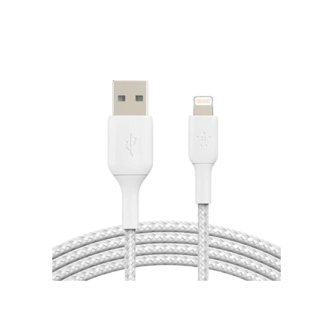 Belkin BOOST CHARGE - Lightning cable - USB male to Lightning male - 1 m - white - for Apple iPad/iPhone/iPod (Lightning)-2