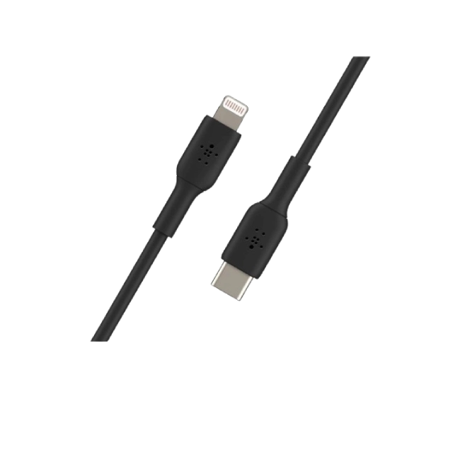 Belkin BoostCharge - Cable Lightning - 24 pin USB-C macho a Lightning macho - 2 m - negro-2