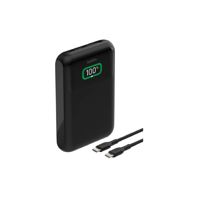 Belkin - Power bank - Lithium - Para Universal / Para iPhone 13 - 20k 30WPD + Integrated USB-C C-1