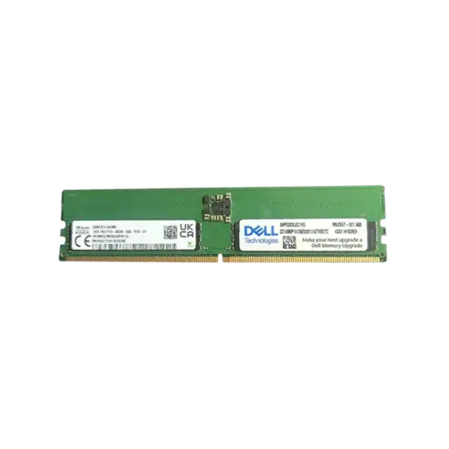 Memoria RAM 16 GB - 1RX8 DDR5 UDIMM 5600 MT/s ECC (Not Compatible with 4800 MT/s DIMMs) T160 Y R360