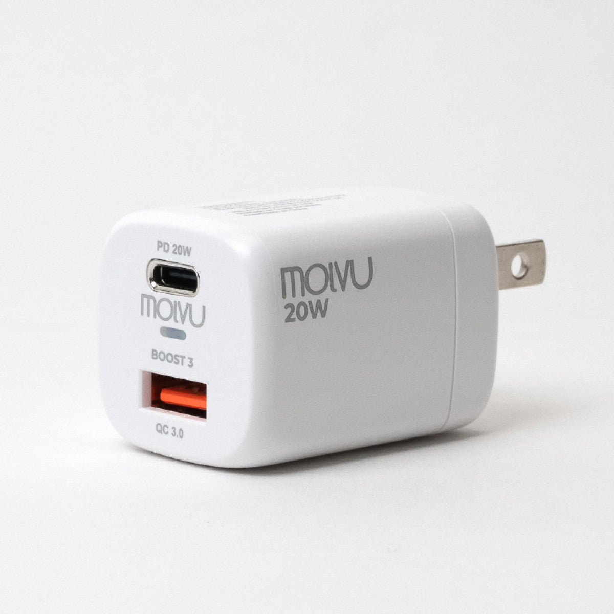 Cargador Boost3 de pared Dual USB y USB-C-1