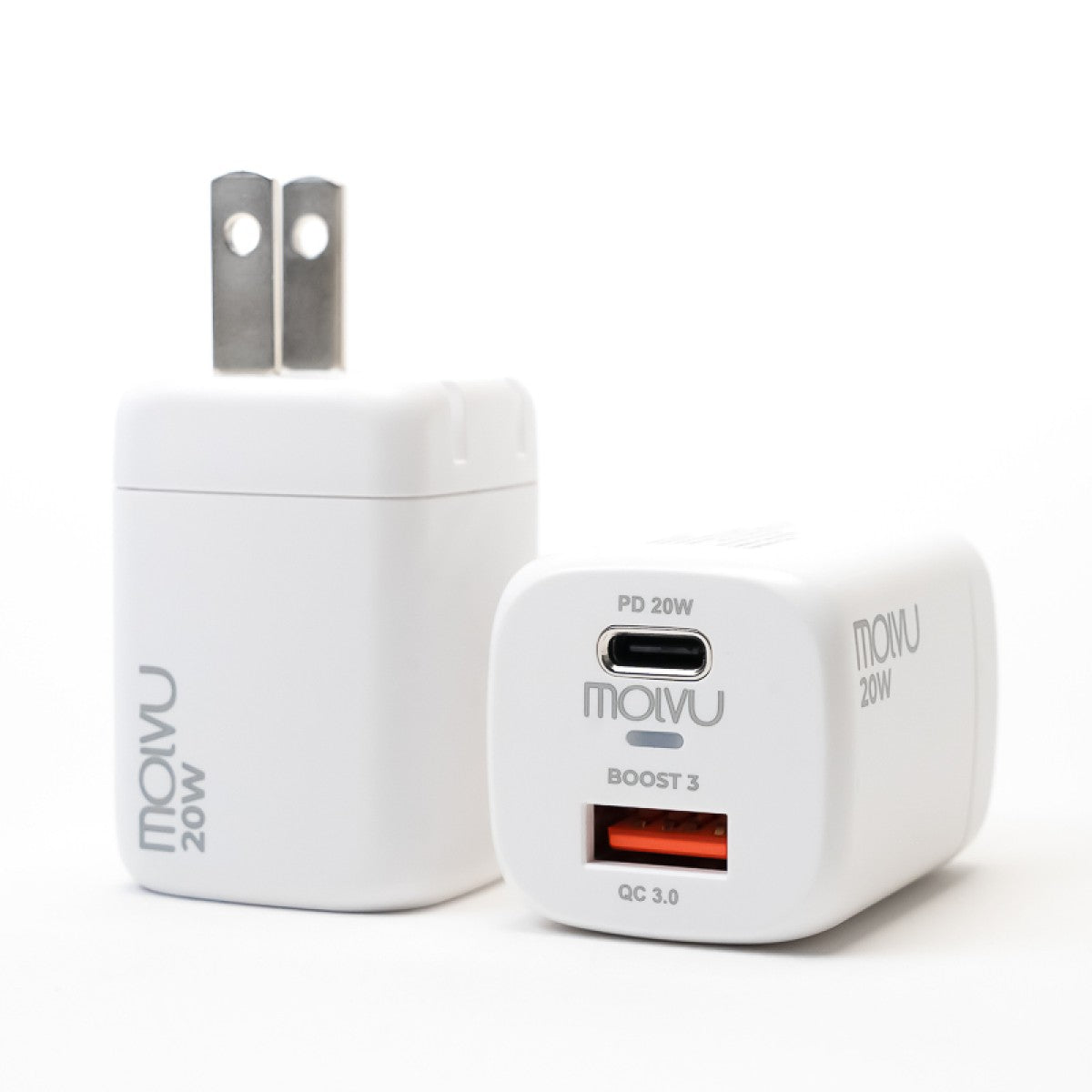 Cargador Boost3 de pared Dual USB y USB-C-3