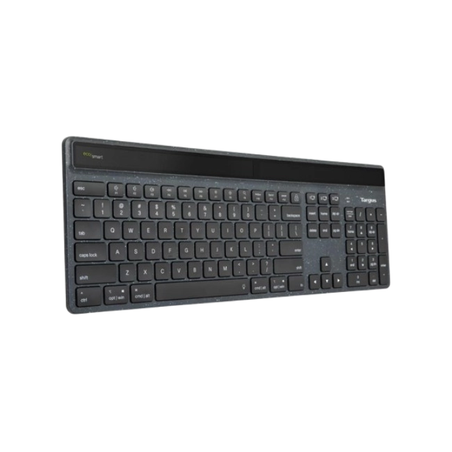 Teclado Targus Inalambrico  AKB868ES en Español Harvesting EcoSmart Color Negro