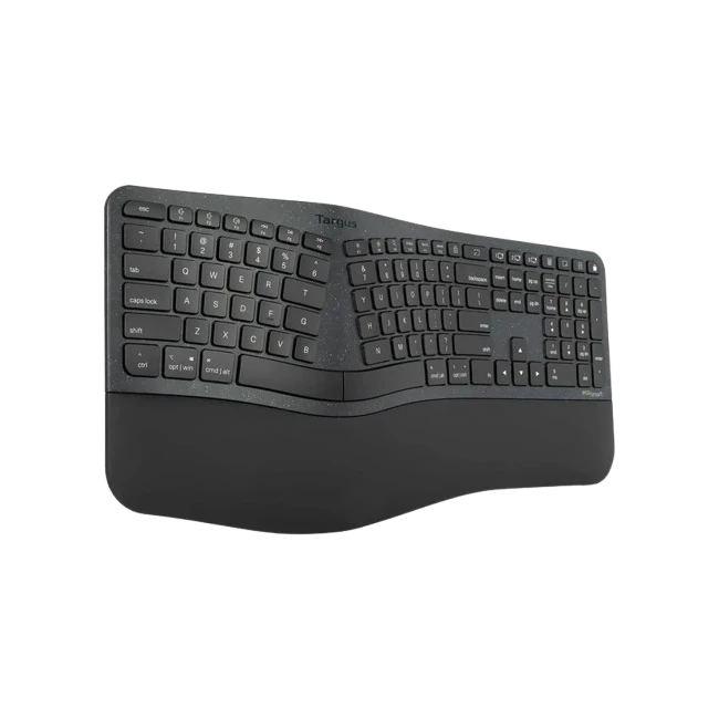 Teclado Targus AKB871US Ergonomico EcoSmart Inalambrico Bluetooth en Ingles Color Negro-4