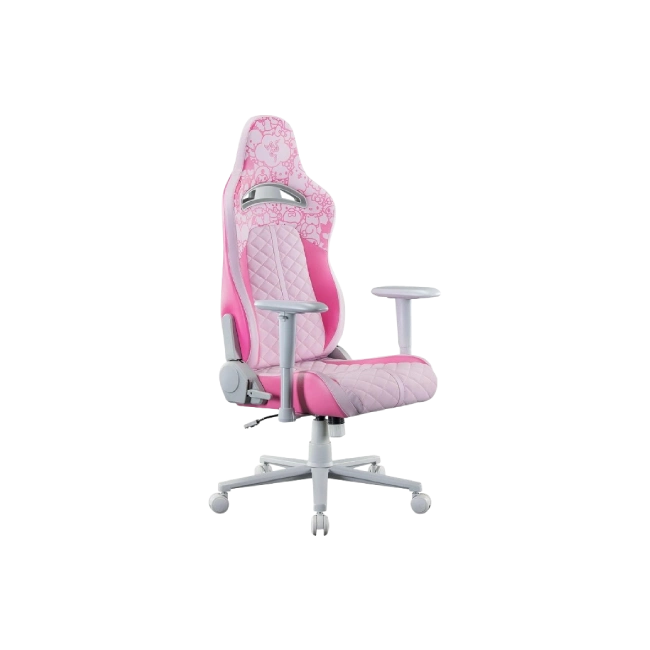 Razer Enki - Silla de juegos - reposabrazos - forma de T - inclinación - giratorio - espuma moldeada de poliuretano de alta densidad, poliuretano elastomérico (EPU), marco de acero, base de aluminio - cuarzo-1