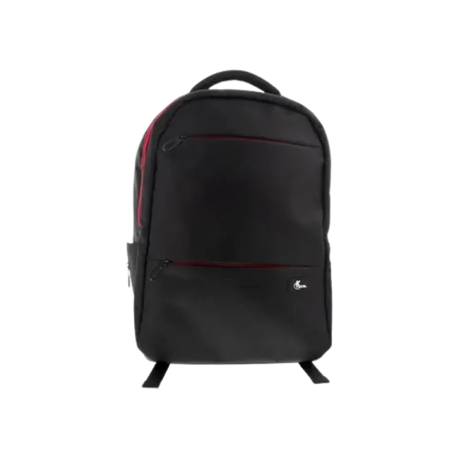 Xtech Insurgent XTB-507 Mochila para laptop 16.5” y accesorios de videojuegos - Nylon durable - Gaming   - Color Negro y Rojo - Bolsillo Antirrobo - Panel posterior acolchado con tecnología de ventilación Airflow