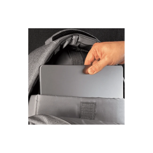 Klip Xtreme - Notebook carrying backpack - 15.6" - Polyester - Gray - KNB-577GR-4