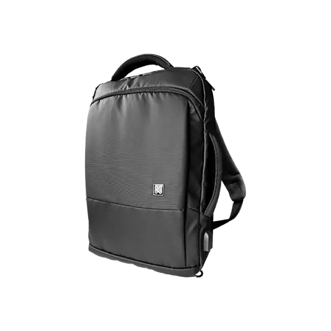 Klip Xtreme - Notebook carrying backpack - 15.6" - Polyester - Black - 2 in 1 Backpack & NB Case-4