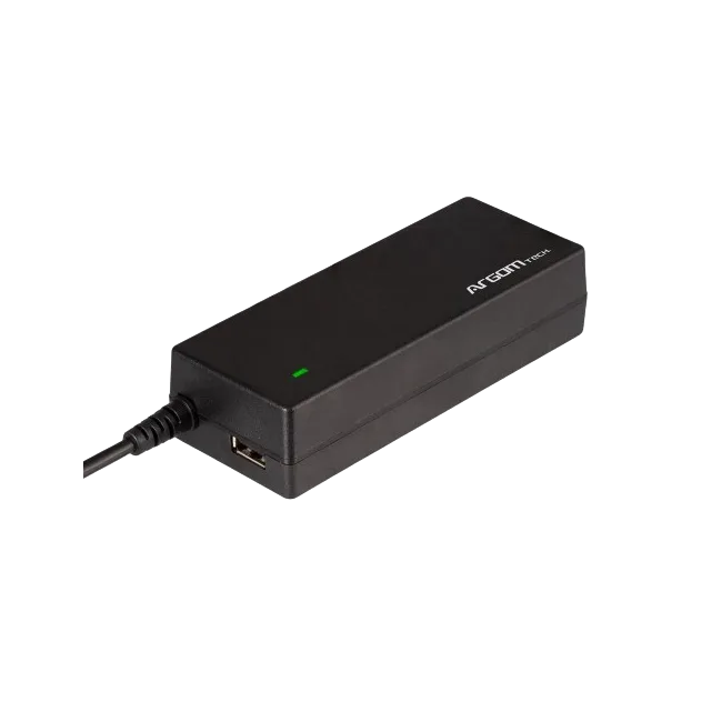 Cargador Argom ARG-AC-0095 Universal Compacto para Portatil de 90 W Deteccion Automatica