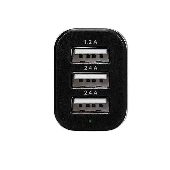 Cargador de carro dos puertos USB 1A y 2.4A-1