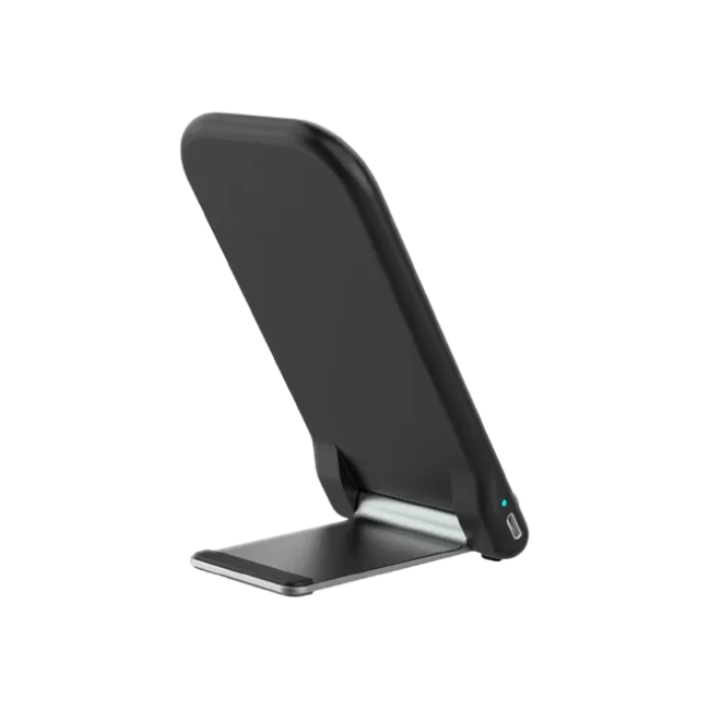 ARGOM KINETIC S2 - SOPORTE Y CARGADOR RÁPIDO INALÁMBRICO CON CERTIFICACIÓN QI DE 15W