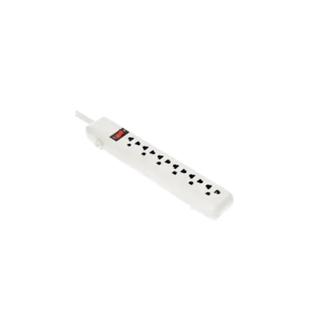SUPRESOR POWER STRIP ARGOM 6-OUTLETS 110V WHITE-2