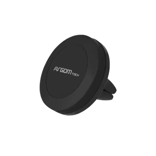 Soporte Magnetico para Celular Argom ARG-AC-0328BK Color Negro