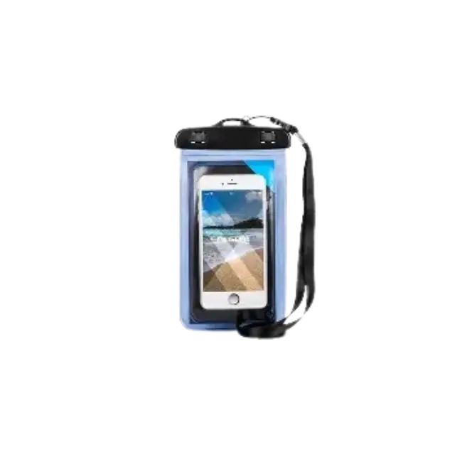 Estuche Impermeable Argom ARG-AC-0451BL Sumergible para Celular 16x8cm