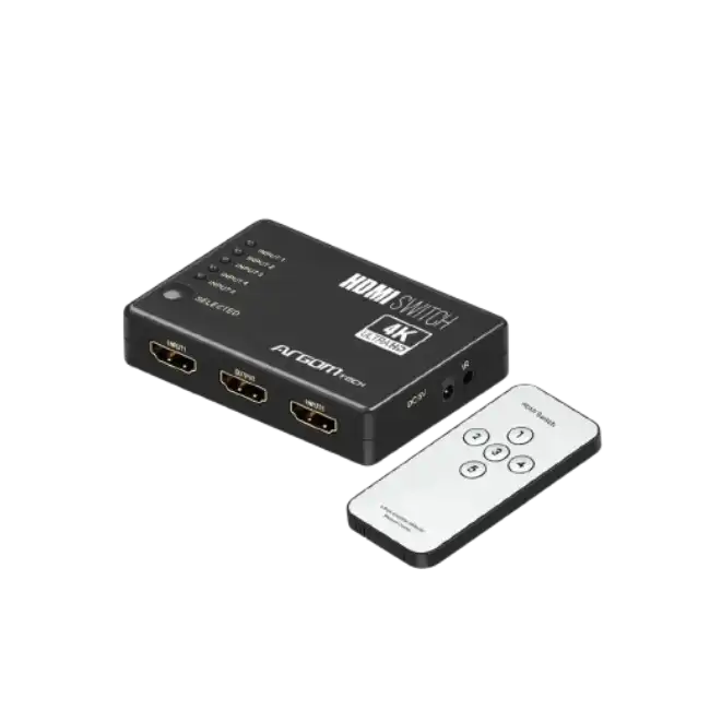Switch Argom ARG-AV-5125 5 puertos HDMI 4K HD