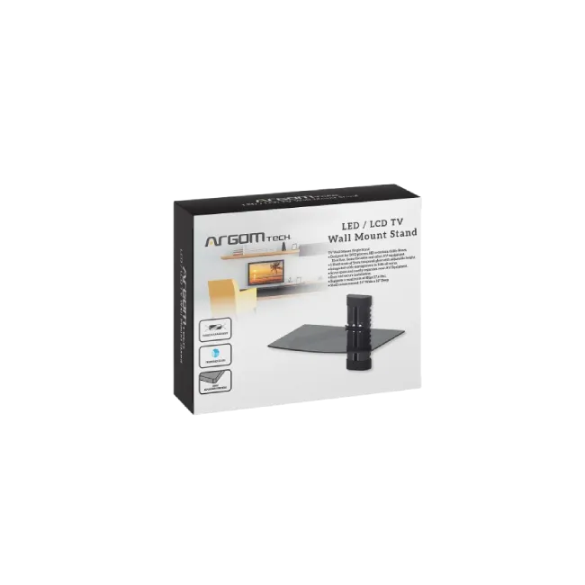 Soporte de pared con 1 estante