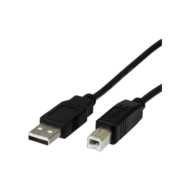 Cable Impresora USB 2.0 AM/BM -  1.8 metros / 6pies-3