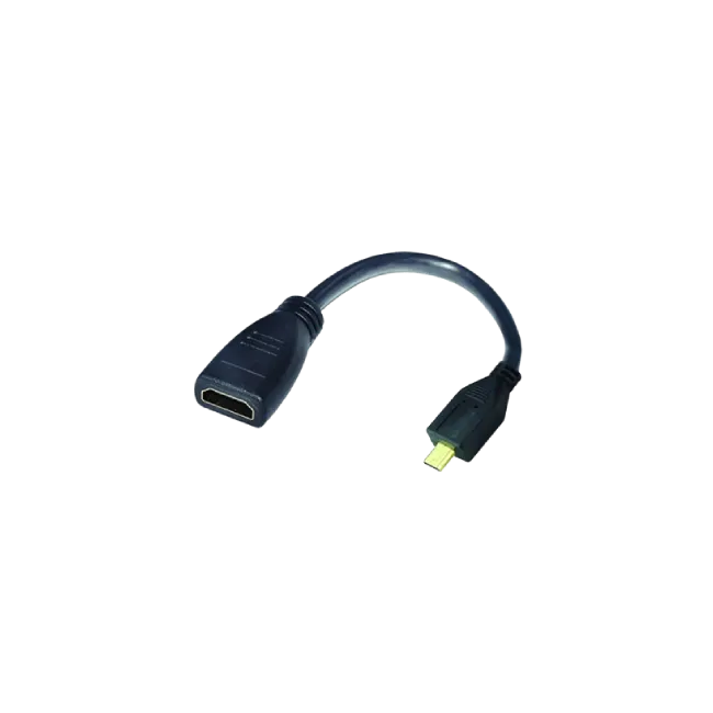 Cable Adaptador Argom ARG-CB-0054 Micro HDMI Macho a HDMI Hembra 15cm-3