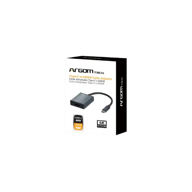 Cable Adaptador Argom ARG-CB-0060 Tipo C a HDMI 6" 15cm-2