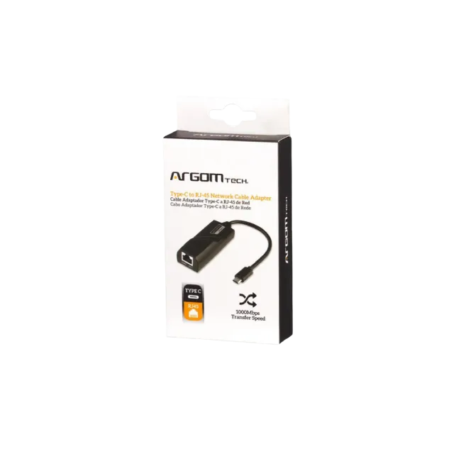 Adaptador Argom ARG-CB-0062 Tipo C a Gigabit RJ45 15cm-2