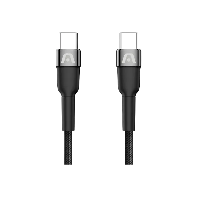 CABLE ARGOM DE CARGA ULTRARRÁPIDA DURASPEED TIPO C A C DE 240W 3M/10FT NEGRO-3